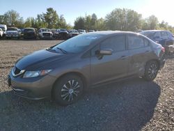 Salvage cars for sale at Portland, OR auction: 2014 Honda Civic LX