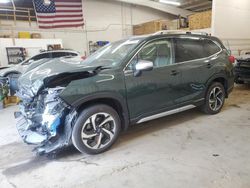 Salvage cars for sale at Ham Lake, MN auction: 2022 Subaru Forester Touring