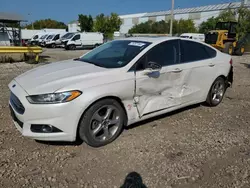 Salvage cars for sale at Franklin, WI auction: 2015 Ford Fusion SE