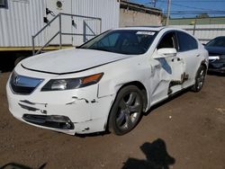 Salvage cars for sale at New Britain, CT auction: 2012 Acura TL