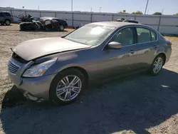 Salvage cars for sale at Sacramento, CA auction: 2015 Infiniti Q40