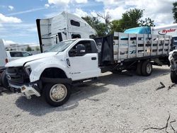 Carros salvage para piezas a la venta en subasta: 2019 Ford F550 Super Duty