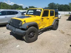 Jeep Wrangler salvage cars for sale: 2015 Jeep Wrangler Unlimited Sport