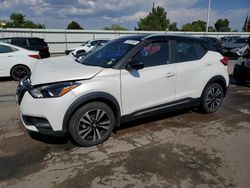 Nissan salvage cars for sale: 2019 Nissan Kicks S