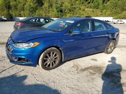 Ford salvage cars for sale: 2017 Ford Fusion SE