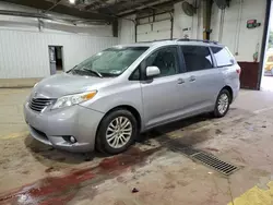 Toyota salvage cars for sale: 2017 Toyota Sienna XLE