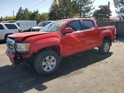 Vehiculos salvage en venta de Copart Chicago: 2015 GMC Canyon SLE