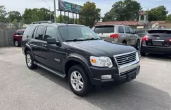 Ford salvage cars for sale: 2007 Ford Explorer XLT