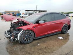 Salvage cars for sale at Grand Prairie, TX auction: 2023 Tesla Model X