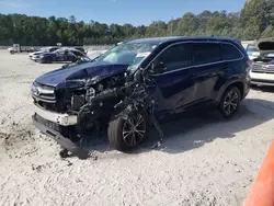 Salvage cars for sale at Ellenwood, GA auction: 2016 Toyota Highlander XLE