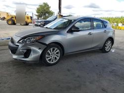 Salvage cars for sale at Gaston, SC auction: 2012 Mazda 3 I