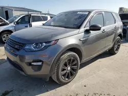 Salvage cars for sale at Tulsa, OK auction: 2018 Land Rover Discovery Sport SE