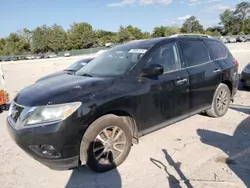 Salvage cars for sale from Copart Madisonville, TN: 2016 Nissan Pathfinder S