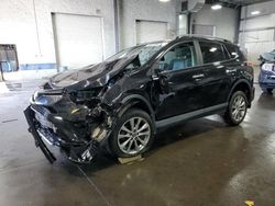 Toyota salvage cars for sale: 2017 Toyota Rav4 Limited