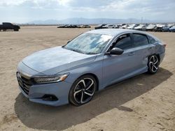 2021 Honda Accord Sport en venta en Adelanto, CA