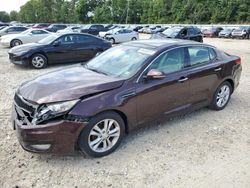 Salvage cars for sale at Hampton, VA auction: 2013 KIA Optima EX