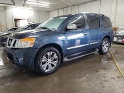 Salvage cars for sale at Madisonville, TN auction: 2015 Nissan Armada SV