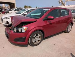 Salvage cars for sale at Kansas City, KS auction: 2015 Chevrolet Sonic LT