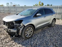 Salvage cars for sale at Wayland, MI auction: 2024 Ford Edge Titanium