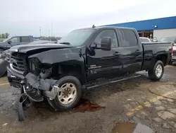 Salvage cars for sale at Woodhaven, MI auction: 2008 GMC Sierra K2500 Heavy Duty