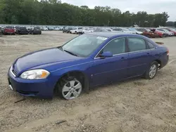 Chevrolet salvage cars for sale: 2006 Chevrolet Impala LT