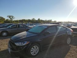 Salvage cars for sale at Des Moines, IA auction: 2018 Hyundai Elantra SE