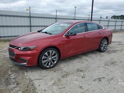 Chevrolet salvage cars for sale: 2016 Chevrolet Malibu Premier