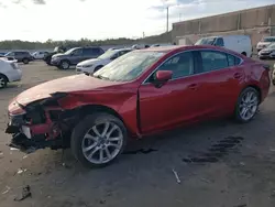 Salvage cars for sale at Fredericksburg, VA auction: 2015 Mazda 6 Touring