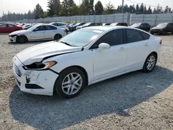 Salvage cars for sale at Graham, WA auction: 2014 Ford Fusion SE