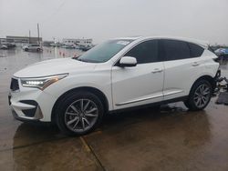 Salvage cars for sale at Grand Prairie, TX auction: 2021 Acura RDX Technology