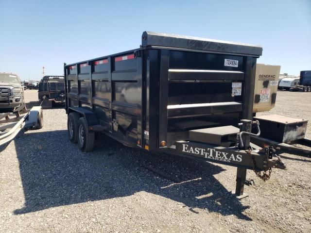 2022 East Manufacturing Texas 16FT Dump Trailer