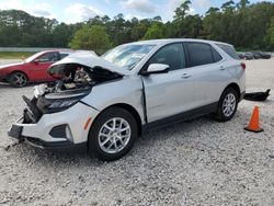 Salvage cars for sale at Houston, TX auction: 2022 Chevrolet Equinox LT