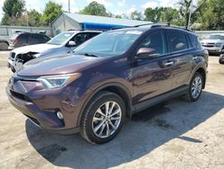 Toyota Vehiculos salvage en venta: 2017 Toyota Rav4 Limited