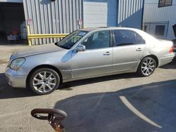 Salvage cars for sale at Vallejo, CA auction: 2002 Lexus LS 430