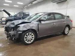 Salvage cars for sale from Copart Davison, MI: 2019 Nissan Sentra S