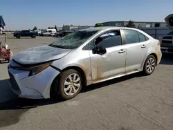 Salvage cars for sale from Copart Bakersfield, CA: 2020 Toyota Corolla LE