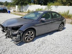 Honda Accord Vehiculos salvage en venta: 2017 Honda Accord EXL