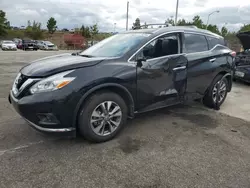 Nissan salvage cars for sale: 2017 Nissan Murano S