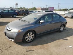 Salvage cars for sale at Chicago Heights, IL auction: 2009 Honda Civic LX