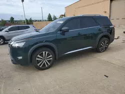 Salvage cars for sale at Gaston, SC auction: 2023 Nissan Pathfinder Platinum