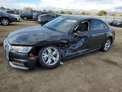 Salvage cars for sale from Copart San Martin, CA: 2018 Audi A4 Premium