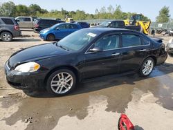 Chevrolet salvage cars for sale: 2012 Chevrolet Impala LTZ