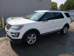 Ford salvage cars for sale: 2017 Ford Explorer XLT