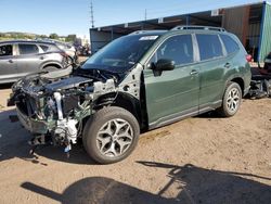 Salvage cars for sale at Colorado Springs, CO auction: 2023 Subaru Forester Premium