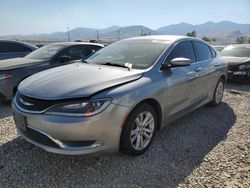 Salvage cars for sale at Magna, UT auction: 2015 Chrysler 200 Limited