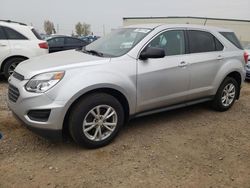 Salvage cars for sale at Rocky View County, AB auction: 2017 Chevrolet Equinox LS