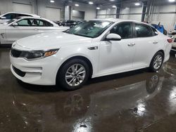 KIA Vehiculos salvage en venta: 2018 KIA Optima LX