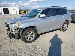 Salvage cars for sale at Lumberton, NC auction: 2010 Toyota Highlander SE