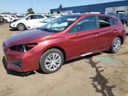 Salvage cars for sale at Woodhaven, MI auction: 2019 Subaru Impreza