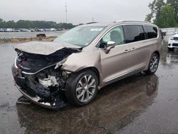 Salvage cars for sale at Dunn, NC auction: 2018 Chrysler Pacifica Limited